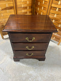 Three Drawer Nightstand, Unbranded
