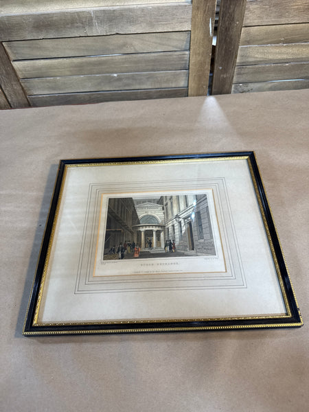 Framed London Stock Exchange Print