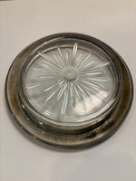 Sterling & Glass Frank M. Whiting Wine/Champagne Coaster