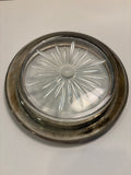 Sterling & Glass Frank M. Whiting Wine/Champagne Coaster