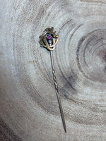Vintage Pin with Pink Stone