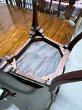 Double Pedestal Dining Table, 3 Leaves, Table Pads and (8) Chairs by Powell's Furniture***HEAVY ITEM***READ DETAILS ON PICK UP POLICY***