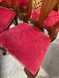 Dining Set: Table, 2 Leaves, Table Pads and (8) Chairs***HEAVY ITEM***READ DETAILS ON PICK UP POLICY***