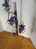 Laser Cut Humming Bird Wind Chime
