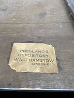 Antique Chest on Chest, "Presland's Depository"***HEAVY ITEM***