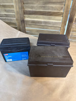 Lot Of 3 Index Card Holders