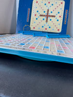 Selchow & Righter 1977 Scrabble Deluxe Edition Crossword Game with Turntable