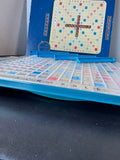 Selchow & Righter 1977 Scrabble Deluxe Edition Crossword Game with Turntable