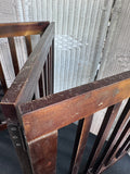 4-Panel Wooden Folding Pet Gate