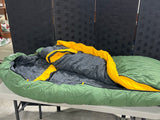 North Face Green Sleeping Bag