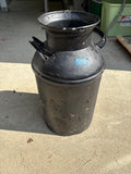 D-Vintage Black Painted Milk Jug, No Lid