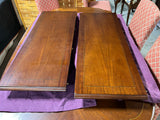 Dining Set: Double Pedestal Table, (2) Leaves, (6) Chairs, Unbranded***HEAVY ITEM***READ DETAILS ON PICK UP POLICY***