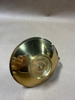 Brass Pineapple Taper Candle Holder Finger Loop