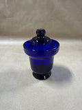 Cobalt Blue Thos Webb Vanity Jar