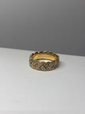 14K Gold Men’s Braided Band (7.99g) SIZE