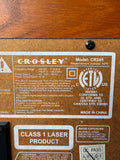 The Crosley CR245 Director Retro Style 3-Speed Turntable with CD Recorder & AM/FM Radio