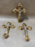 Olive Wood Cross With Essence from The Holy Land - Lot Of 3 (F)