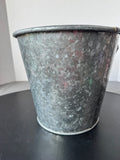 IKEA Beta Galvanized Steel Bucket Planter