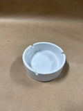 Ceramic White Ash Tray // 2 Available // PRICED INDIVIDUALLY