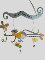 Whimsical Cat Garden Decor
