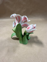 Lenox Garden Flower Sculpture Amaryllis Porcelain Figure 2000