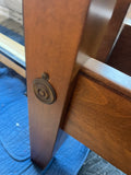 Queen 4 Poster Bed with Rails and Slats