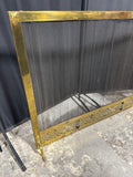 Mid Century Fireplace Screen