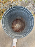 20 Gal Galvanized Metal Trash Can w/Lid
