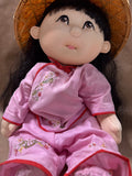 Rice Paddy Doll With Hat