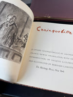 Crainquebille Heritage Press 1949 Vintage Hardcover Book in Slipcase