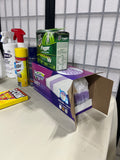 Cleaning Lot R, Most items at least half full