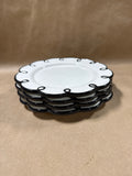 Make A Splash Ceramic Salad Plates - Set Of 4