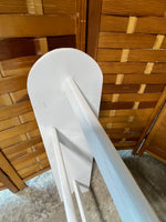 Lightweight White Painted Quilt Rack