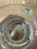 Scandinavian Princess Claret Wine Glasses - Initialed HG On Bottom - Pair