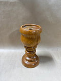 Wooden Hand Turned Candle Holder