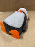 Pair Of Christmas Penguin Porch Light Covers