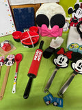 Bin of Mickey and Minnie Mouse Items