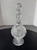 (H) Waterford Crystal Prestige Claret Decanter with Stopper PGA Monogram