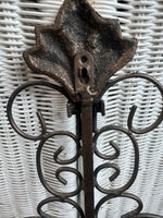 Gilt Accented Metal Scroll Decorative Cross (2 AVAILABLE—PRICED INDIVIDUALLY AT $20 EACH)