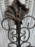 Gilt Accented Metal Scroll Decorative Cross (2 AVAILABLE—PRICED INDIVIDUALLY AT $20 EACH)