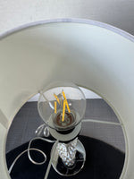 Boncoo Crystal Look 3-Way Touch Lamp with USB Ports (WORKS)