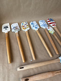 Lot Of Baking Spatulas