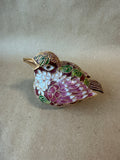 Cloisonne Enamel Bird Figurine