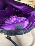 Coach Madison Gathered Black Leather 2Way Satchel Shoulder With Tags