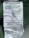North Face Green Sleeping Bag