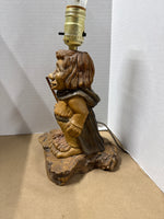 Resin Troll Lamp WORKS