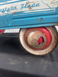Murray Vintage Turquoise Blue Western Flyer Pedal Car