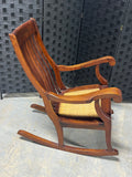 Bamboo Co./M. Hayat & Bros. Ltd. Rocking Chair, "Savoy London"