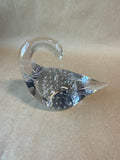 Bubble Glass Swan