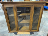 Staunton Pecan Finish China Hutch